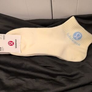 lululemon athletica Pale Yellow Ankle Socks